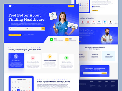 Doctor Finding Website. colorful web design doctor website hire designer inspiration latest ui ux latest web medical website popular pro pro designer pro ui ux trending trending 1 ui design ui ux web design