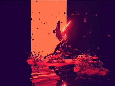 Noomo Valentime - Experiments with light 3d light 3d modeling 3d textures 3d website composition creative design dark mode immercive website light threejs water webgpu