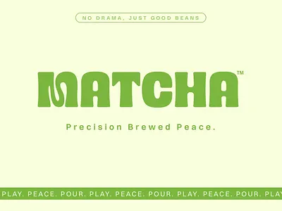 Matcha Coffee Branding and Visual Identity brand identity branding cafe coffee coffee logo coffee shop graphic design logo design bran packaging visual identity