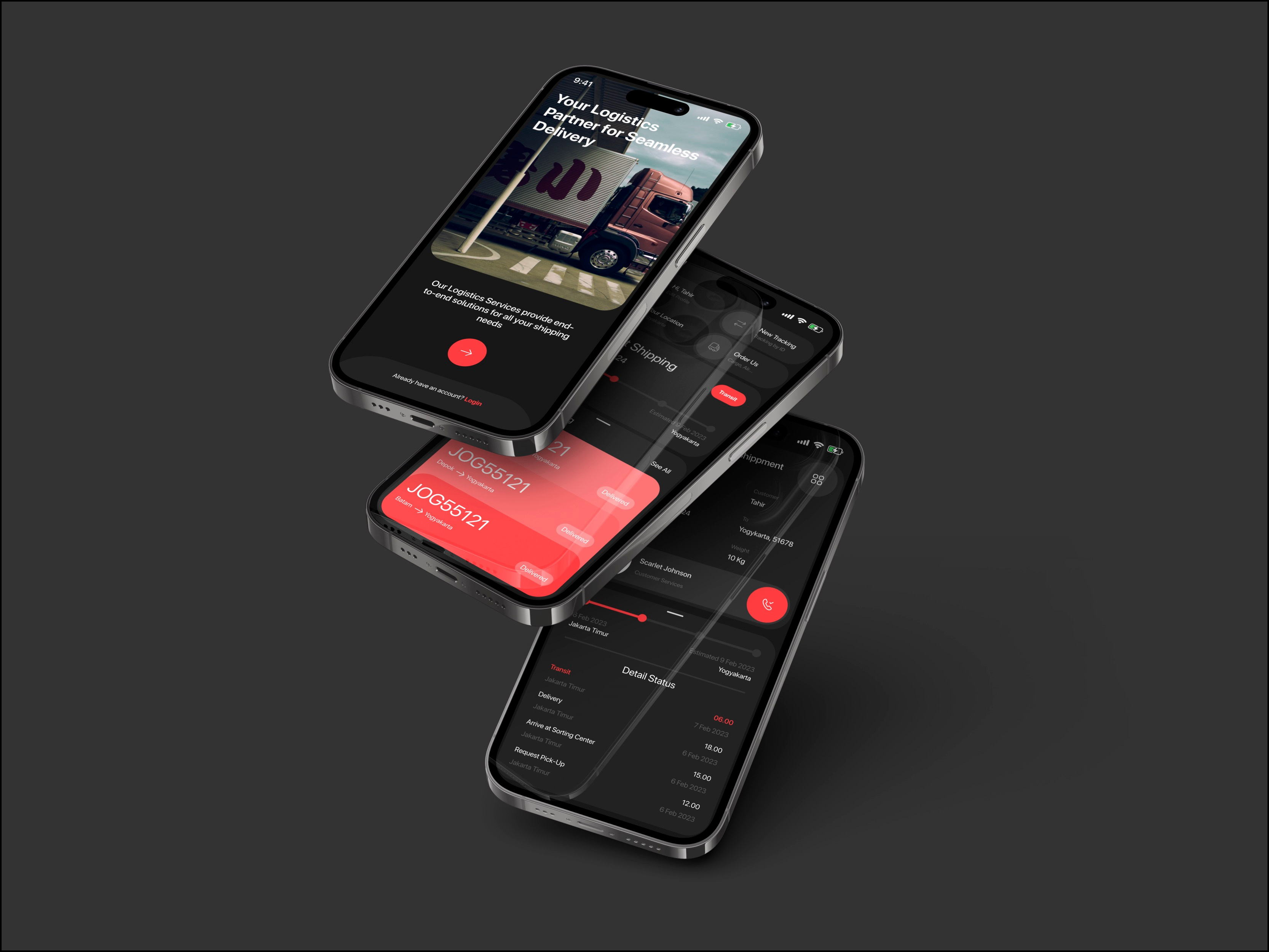 Example of Commfly App