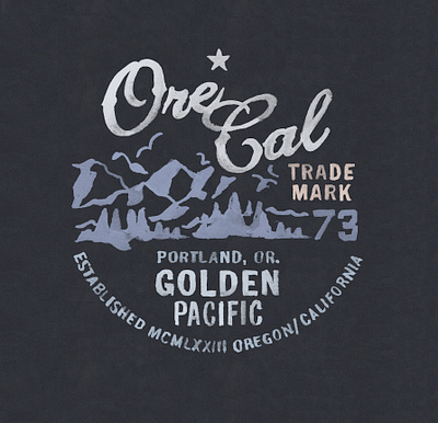 Orecal branding design graphic design hand done hand painted illustration logo orecal print typography