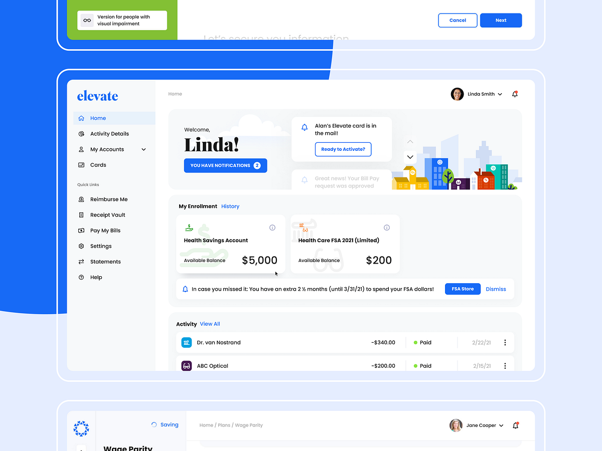 UX/UI Design and Prototyping for Insurance-Management Platform by Yury ...