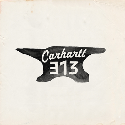 EMINEM X CARHARTT branding carhartt design eminem graphic design hand done hand painted illustration logo print typography