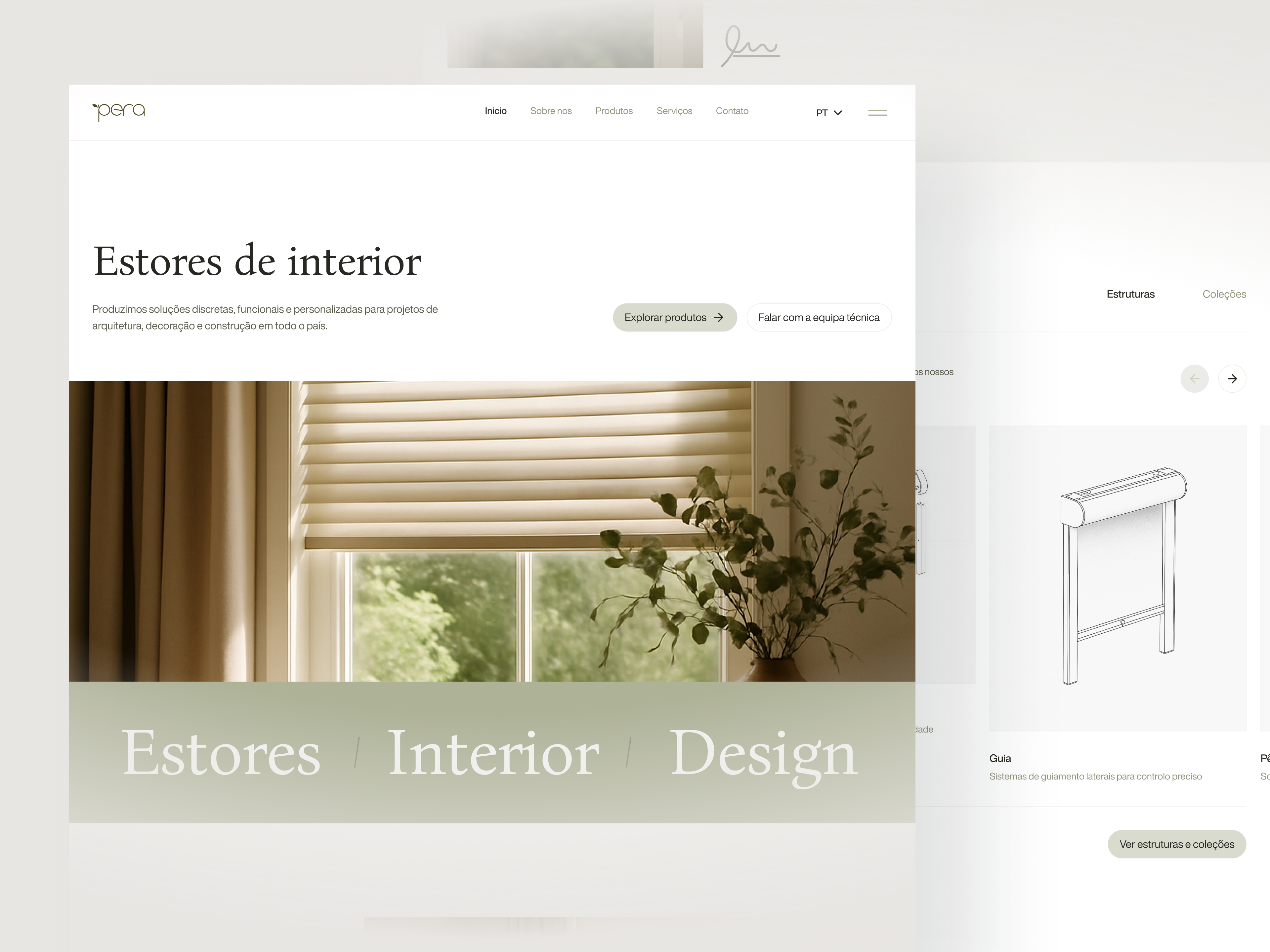 Example of Minimal & Elegant Website Design