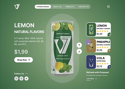 V7 Website Animation | UI & Prototype | {training} animation design graphic design illustration inspiration prototype ui ui kit user interface