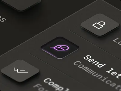 Isometric Dashboard 3d branding dashboard icons isometric lighting purple shadow ui
