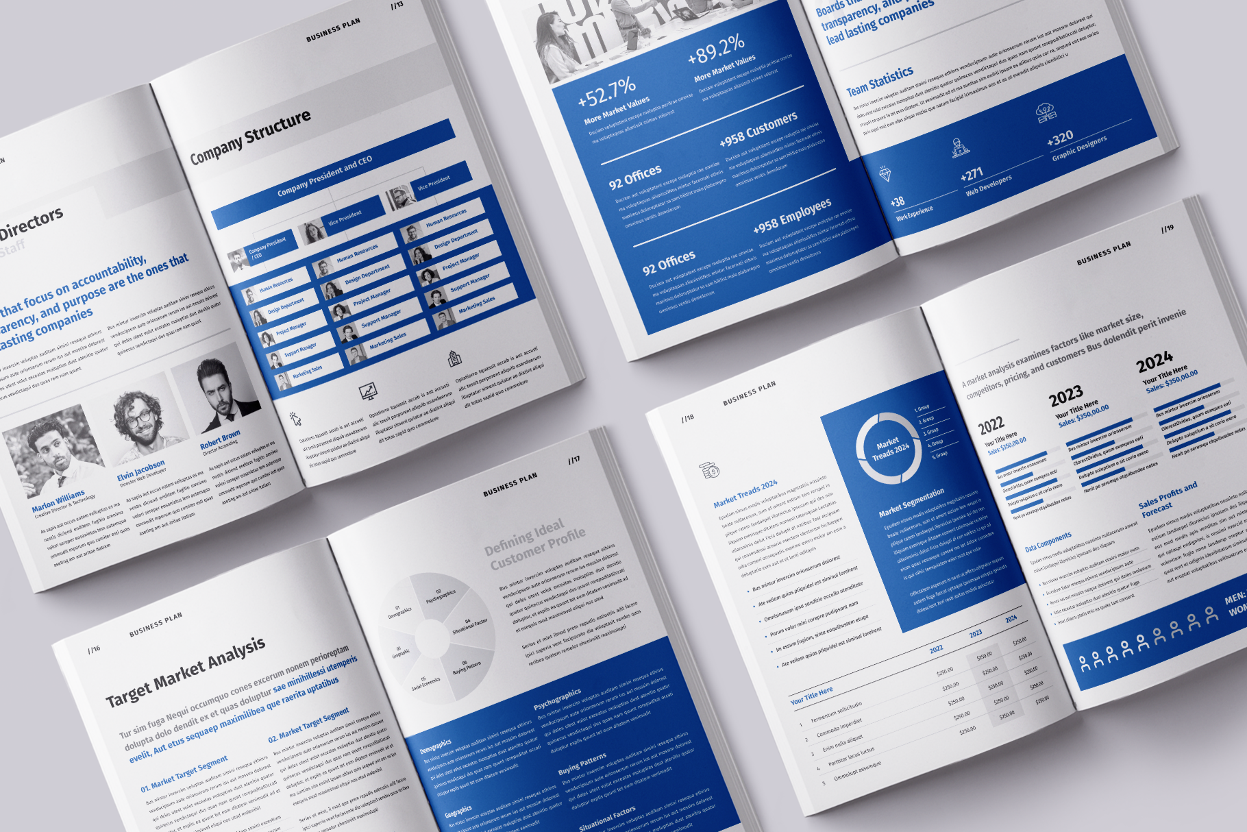 Example of Business Plan Template