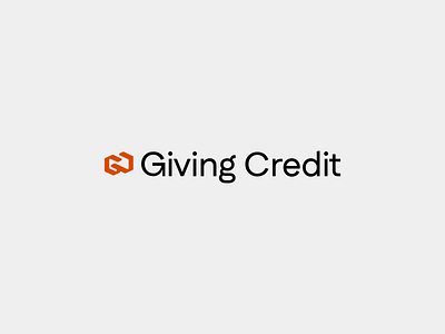 Giving Credit Brand Identity brandidentity branding brandingdesign customlogo design fintechlogo logo logodesign logomark logotype modernlogo vector