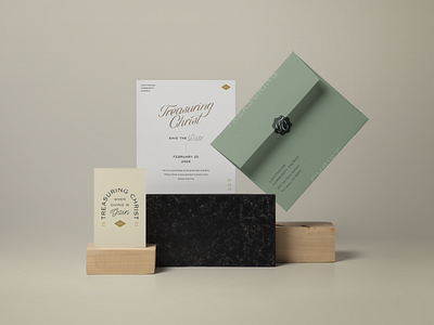 Treasuring Christ Brand Identity brandidentity branding brandingandidentity brandingdesign campaigndesign church churchdesign customlettering design graphicdesign invitation invitationdesign lettering logo logotype stationarydesign stationerydesign typedesign typography vector