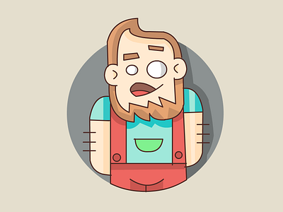 Hipster Mascot illustration cool mascot cute mascot illustration hipster hipster illustration mascot illustration mascot person design