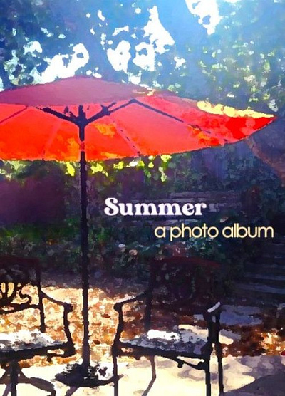 Summer, A Photo Album branding collection design graphic design graphics illustration impressionism logo paintings video