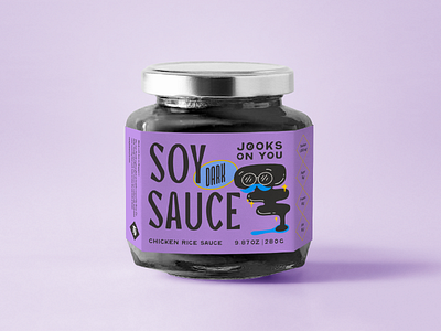 Jooks on You Sauce Packaging asianamericanowned asianfood brandidentity branding brandingdesign culturalbranding customlogo dribbbleweeklywarmup foodbranding foodpackaging foodpackagingdesign graphicdesign illustration illustrationdesign logo packagingdesign popupbranding restaurantbranding saucepackaging vector