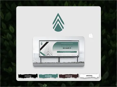Leaf Builders adobe architecturedesign banner billboardmockup branding builders business colortheory constructionbrand creative cloud greenbranding leaf natureinspired photoshop realestater sustainabledesign typography ui