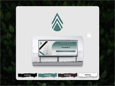Leaf Builders adobe architecturedesign banner billboardmockup branding builders business colortheory constructionbrand creative cloud greenbranding leaf natureinspired photoshop realestater sustainabledesign typography ui