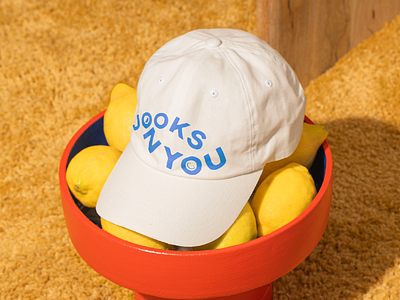 Jooks On You Hat Design brandidentity branding brandingandpackaging cap capdesign customlogo foodandbeverage foodbrand foodbranding foodlogo graphicdesign hat illustration logo logotype merch merchdesign restaurantbrand restaurantbranding restaurantlogo
