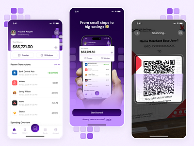Nexa - Mobile Finance App app app design app finance apple design finance finance app finance mobile graphic design ios mobile mobile app mobile design mobile finance ui uiux ux