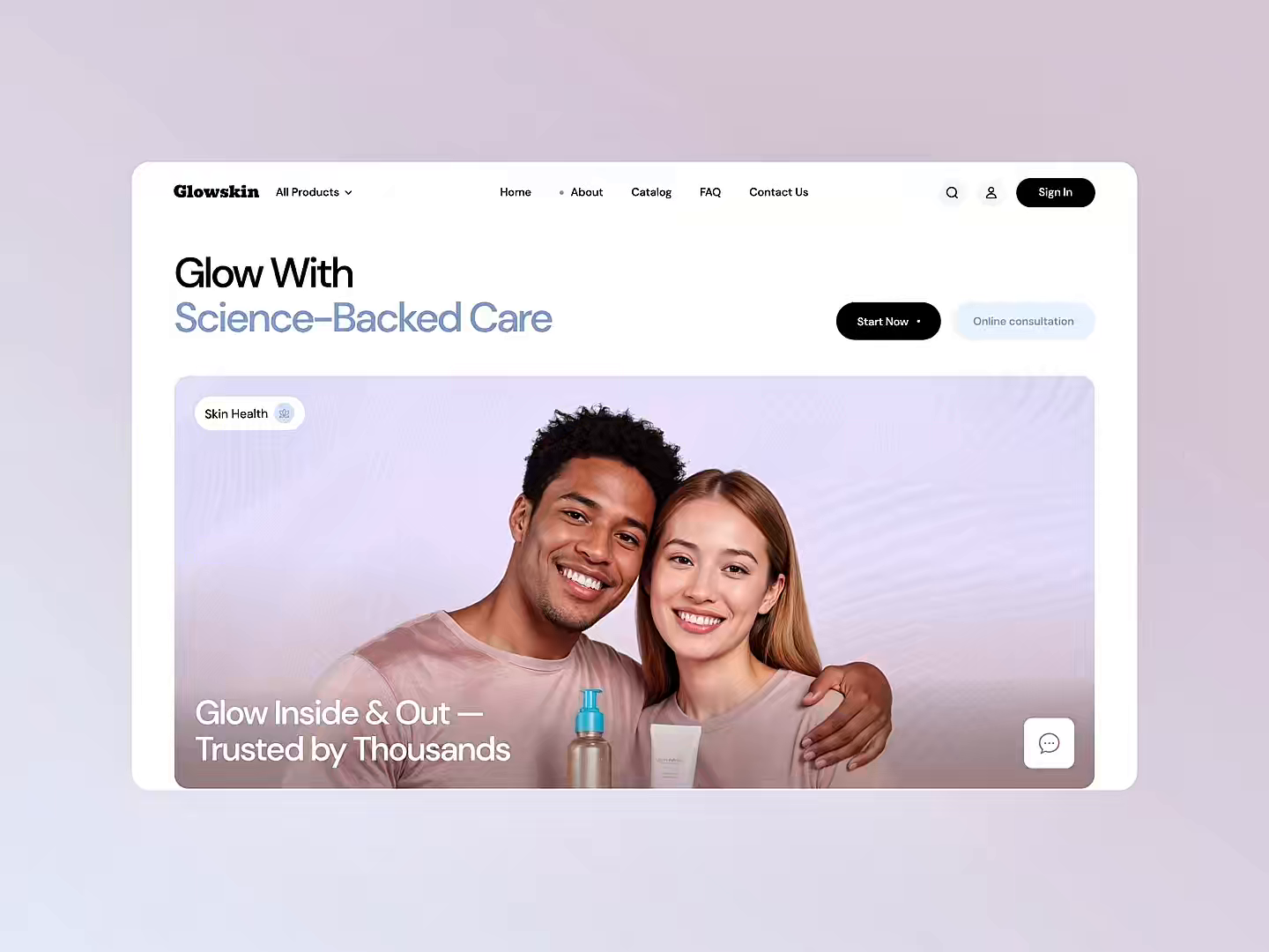 Example of Phase 2 Website For Health And Wellness