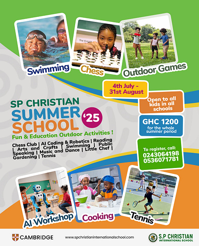 Fun Activities flyer activities art design designer facebook fun activities fun fair funactivites funfair graphic design graphic designer instagram kids corner outdoor games poster preschool social media summer school