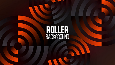 Roller Background animation graphic design motion graphics