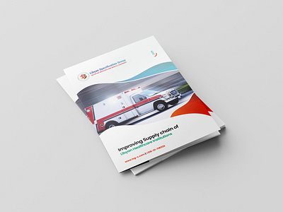 Corporate Folder Design for Libyan Specification Group (LSG) brand design branding folder graphic design print design