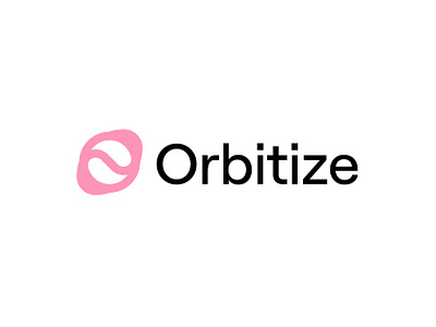 Orbitize logo design brand identity branding glovelogo logo logotype modern logo o logo orbit symbol