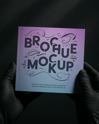 Brochure Mockup Freebies – Only on Mockey AI brochure design brochure mockup design brochure