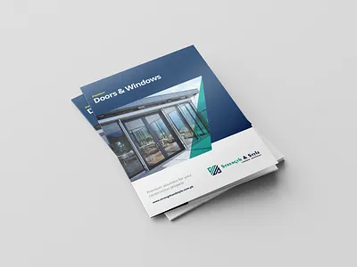 Corporate Folder Design for Strength & Style brand design branding creative design folder graphic design print design