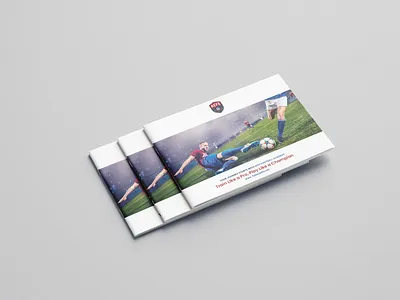 A4 Landscape Profile Design for AEFE Academy (Spain) a4 brand design branding brochure creative design graphic design print design profile