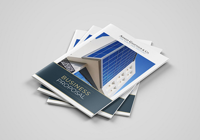 Business Proposal Profile Design | Ahmed Ghattour - Crowe Global a4 brand design branding brochure business plan creative design graphic design print design profile