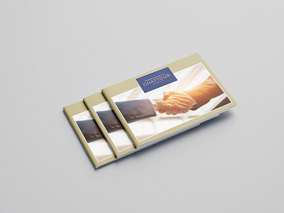 A4 Landscape Group Profile Design – Business Portfolio Overview a4 brand design branding brochure creative design graphic design landscape portfolio print design profile