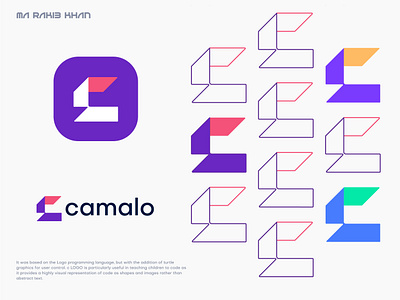 Brand Identity design for camalo a b c d e f g h i j k l m n brand brand identity branding brandmark c letter logo design icon identity illustration logo logo design logo designer logotype mark minimal monogram o p q r s t u v w x y z symbol typography