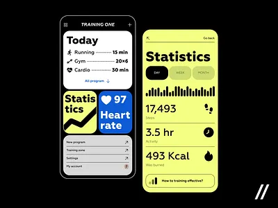 Fitness Mobile IOS App android animation app daily dashboard design exercises fitness ios mobile mobile app motion mpbile ui sport startup track training ui ux workout
