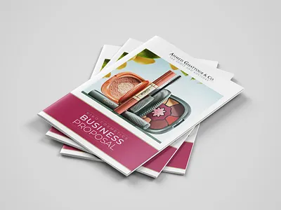 A4 Business Proposal Design | Ahmed Ghattour & Co - KIKO MILANO a4 brand design branding brochure business plan creative design graphic design kiko kiko milano milano plan print design profile