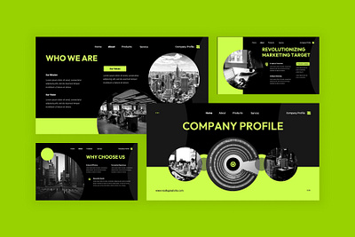 Company Profile Presentation template