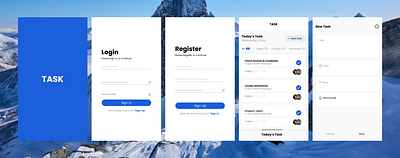 Task Reminder UI Design graphic design ui