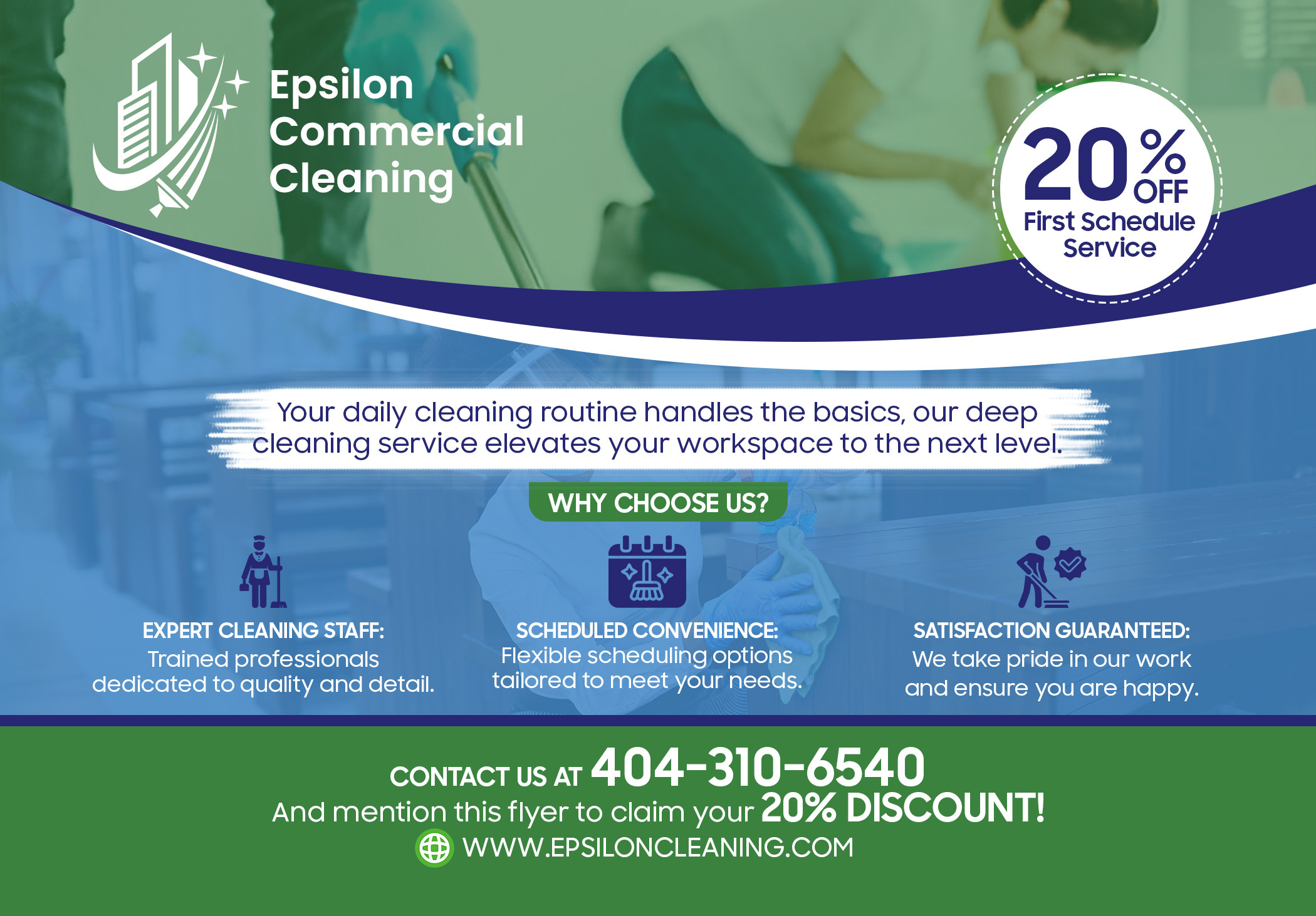 Example of Magazine Ads & Flyer Design Service.