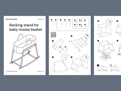 Anzy Home — home decor brand system #16 branding construction furniture home decor identity instruction knitted decor logo scheme