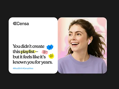 Censa Branding app application brand branding c letter design elegant fingerprint icon listen logo logodesign minimal music personal reflect sound tech technology wave