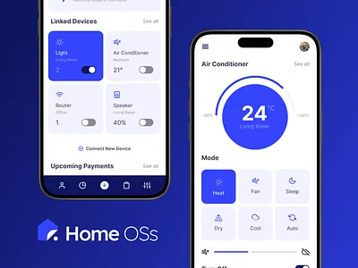 HomeOSs #2 app app design design graphic design software development ui ui design