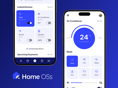 HomeOSs #2 app app design design graphic design software development ui ui design