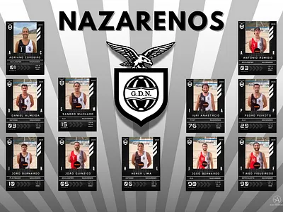 Team Spirit: G.D.N Nazarenos Player Profiles design graphic design vector
