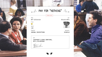 NFT collection landing page branding landing landing page nft