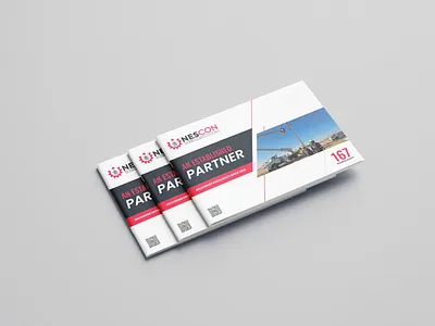 First-Ever Corporate Profile Design – NESCON (Est. 1958, Libya) a4 brand design branding brochure corporate creative design graphic design landscape nescon print design profile