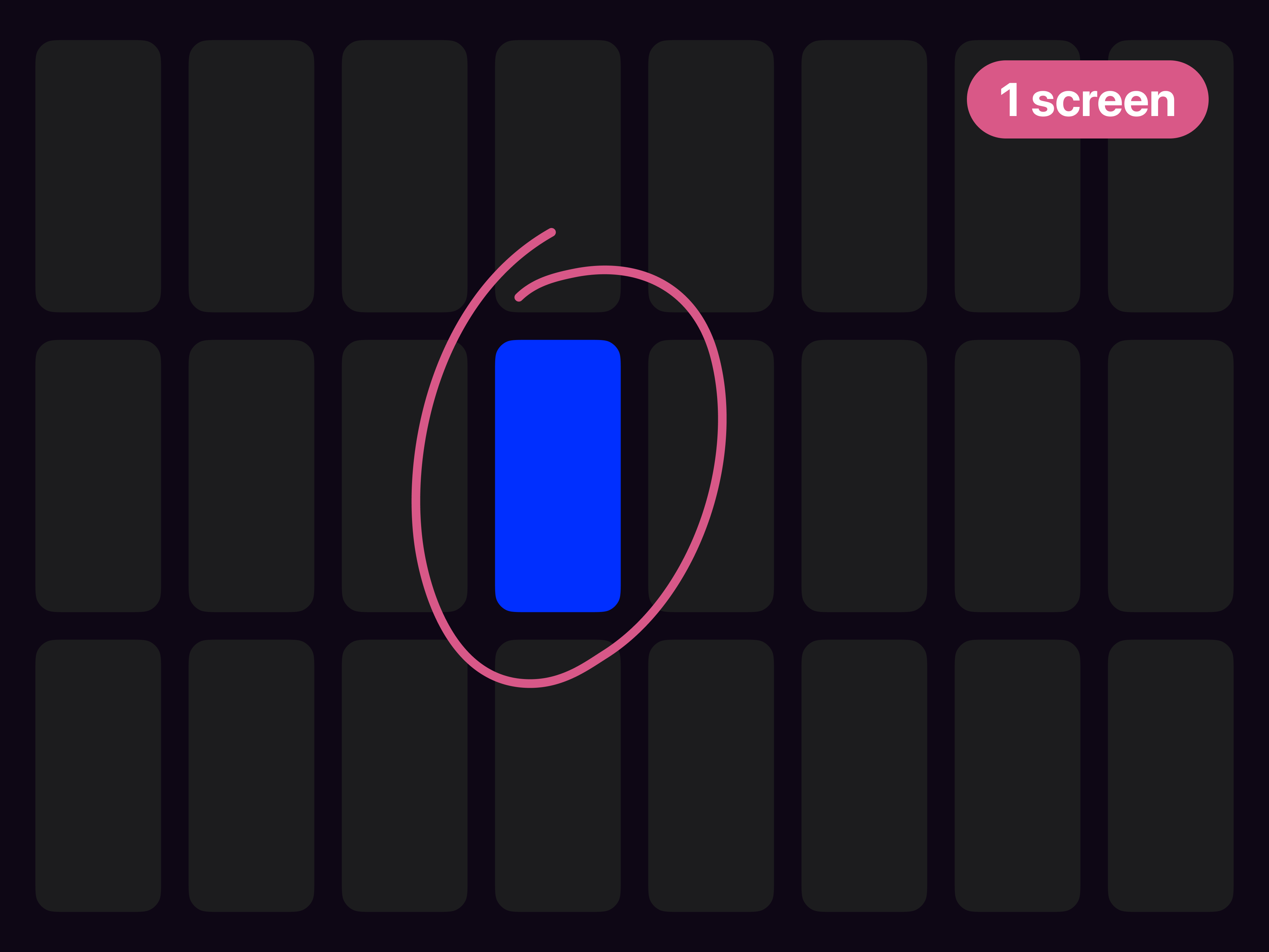 Example of Single Screen Design – 48 H