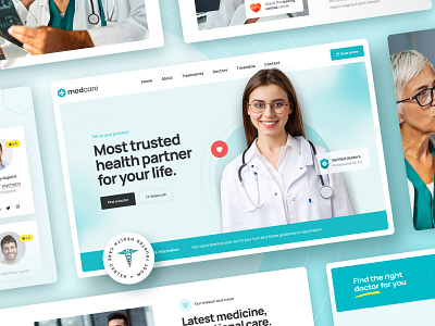 Crafto - AI-Powered WordPress Theme - Medical branding creative doctor website doctor website design ecommerce elementor theme medical website medical website design modern multipurpose popular design portfolio responsive theme website design wordpress theme