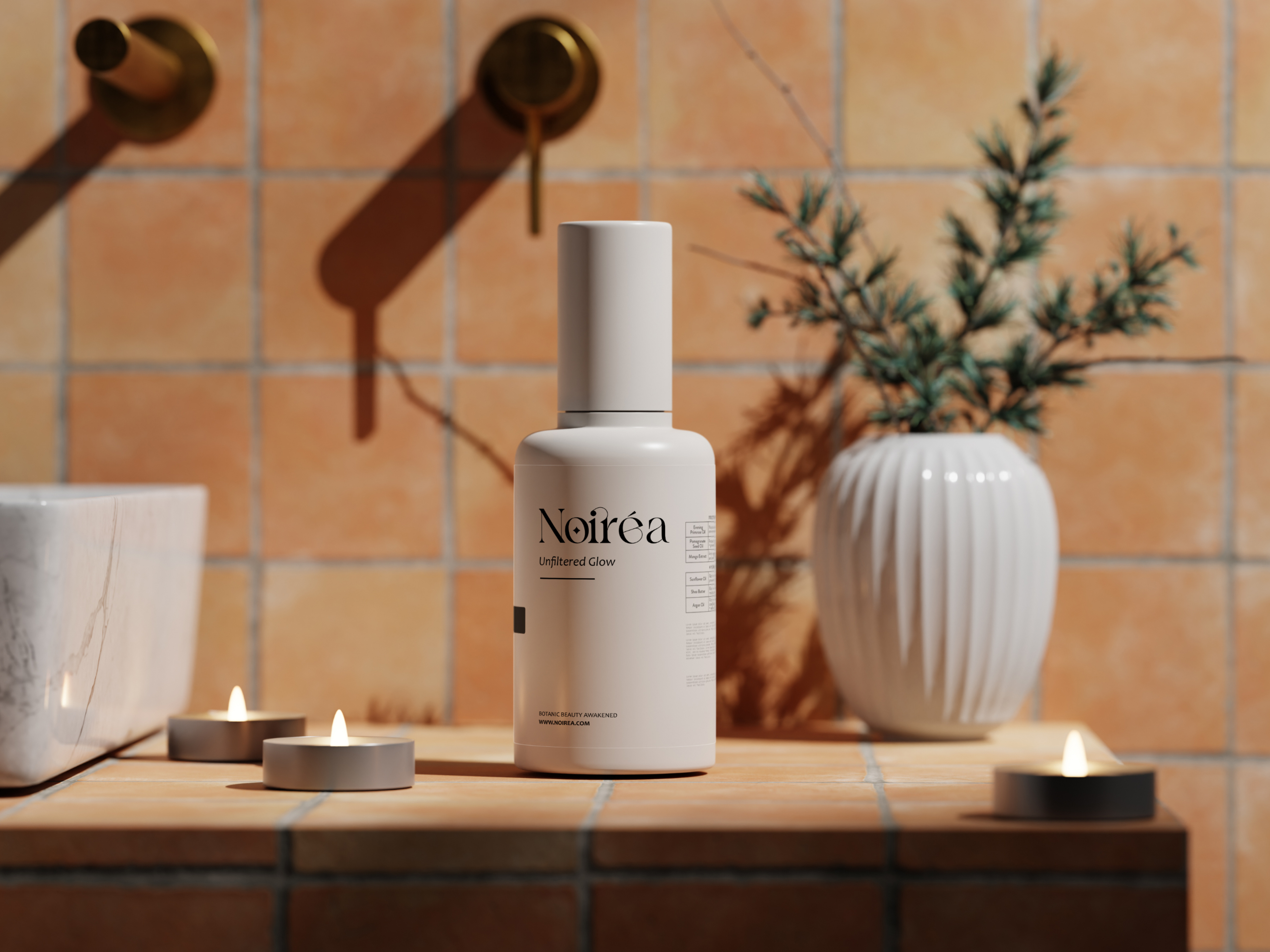 Noirea — Skincare & Beauty Product Branding beauty branding beauty logo brand identity branding fashion graphic design luxury branding print product branding skincare branding startup