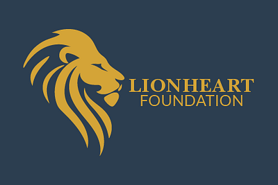 Lionheart Foundation (spec) branding graphic design logo