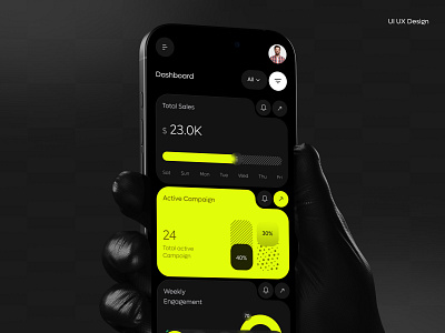 Stockify — AI Ecommerce Dashboard | Mobile App | Potential ai ai app analytics app app design dashboard design ecommerce ecommerce app figma home screen homepage mobile app potential report stockify ui uiux design ux