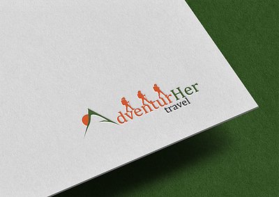 adventurHer travel (spec) branding graphic design logo