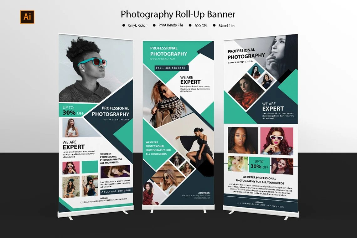Photography Roll Up Banner business